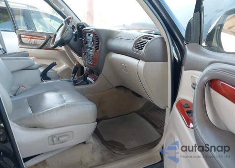 2000 Lexus Lx 470 from USA, damaged, VIN JT6HT00W7Y0125983